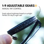 Charger l'image dans la galerie, Lunettes de soleil adaptatives réglables à 9 niveaux : protégez votre vision-1

