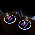 Charger l'image dans la galerie, Projecteur de Logo au sol pour toute les marques de voiture-  lumières de bienvenue, Led automatique sans fil 3d ( 2 PIECES )

