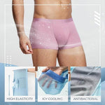 Charger l'image dans la galerie, Culotte en soie glacée pour homme
