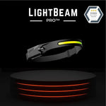 Charger l'image dans la galerie, LightBeam Pro™ - Vision nocturne révolutionnée : la lampe frontale LED n°1 avec une luminosité et un confort de 230° !
