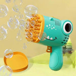 Charger l'image dans la galerie, Pistolet à bulles dinosaure 40 trous lumineux - Bubblo™
