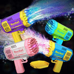 Charger l'image dans la galerie, Pistolet à bulle 40 trous lumineux pour enfants - Rocket Bubbl Gun™
