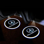 Charger l'image dans la galerie, Projecteur de Logo au sol pour toute les marques de voiture-  lumières de bienvenue, Led automatique sans fil 3d ( 2 PIECES )
