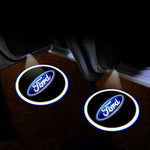 Charger l'image dans la galerie, Projecteur de Logo au sol pour toute les marques de voiture-  lumières de bienvenue, Led automatique sans fil 3d ( 2 PIECES )
