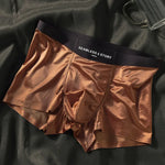 Charger l'image dans la galerie, VENTE CHAUDE 💥2025 BOXERS HOMME DE LUXE EN SOIE GLACE | DOUBLURE EN SOIE DE MURIER ANTIBACTÉRIENNE
