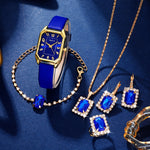 Charger l'image dans la galerie, Ensemble Montre et Bijoux Luxe Femme
